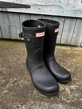 Black hunter wellies for sale  LINCOLN