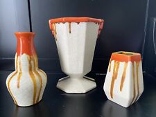 Trio pottery vases for sale  Covington