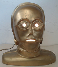 Antigo Star Wars Cerâmica C-3PO Lâmpada Busto Dourado Cabeça de Luz Droid Pintado Precisa de Fiação comprar usado  Enviando para Brazil