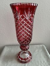 bohemian czech crystal vase for sale  Dallas