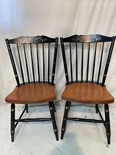 Used, Hitchcock chair co Black/harvest Side Chairs used hitchcockdotcom for sale  Shipping to Canada