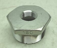 Hex Reducing Bushing 2" x 3/4" Mnpt x Fnpt 316 Stainless Steel 600B113N020034 for sale  Shipping to South Africa