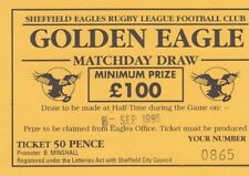 Ticket sheffield eagles for sale  YORK