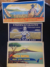 Lotto etichette pasta usato  Genova