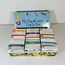 My Play & Learn Cards Box Atlas Editions Flash Cards, 100s & 100'S Phonics, used for sale  Shipping to South Africa