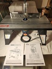 RYOBI RT101 Router Table  & RYOBI RT161 ROUTER COMBO Built-in Vacuum Port , used for sale  Shipping to South Africa