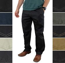 Pantalones vintage resistentes a la intemperie para hombre utilitarios elásticos de lona ropa de trabajo ajuste regular segunda mano  Embacar hacia Argentina