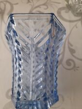 Vase bleue cristal d'occasion  Auxi-le-Château
