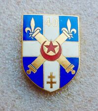 Insigne 40e régiment d'occasion  Perpignan-