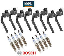 Bobina de ignição Beru e vela de ignição dupla irídio Bosch para Mercedes V8 fabricante de equipamento original (8 conjuntos), usado comprar usado  Enviando para Brazil
