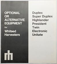 Whitsed optional equipment for sale  BOURNEMOUTH