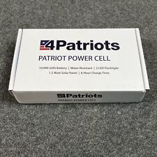 Celda de alimentación 4 Patriots Patriot: banco de energía solar portátil - batería de 10.000 mAh segunda mano  Embacar hacia Argentina
