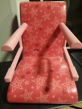 Usado, Cadeira elevatória AMERICAN GIRL bistrô café petisco rosa floral clipe na mesa  comprar usado  Enviando para Brazil