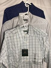 Camisa Lyle & Scott Scotland 100 % peinada algodón manga larga con botones para hombre M segunda mano  Embacar hacia Argentina