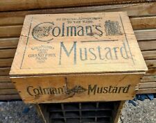 Antique colmans mustard for sale  DONCASTER