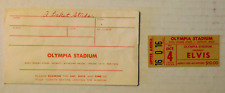 Elvis ticket olympia for sale  Shipping to Ireland