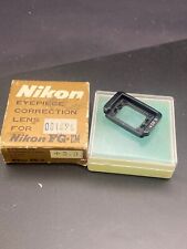 Nikon eyepiece correction for sale  UK