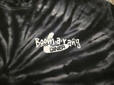 Camiseta Boom A Rang Diner para Hombre Talla XL Negra Tie Dye Mangas Cortas Cuello Redondo segunda mano  Embacar hacia Mexico