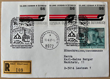 R-Brief, Sonderpostbeförderung Seilbahn-Bote, St. Ramsau am Dachstein, 1987, usado comprar usado  Enviando para Brazil