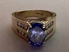 Tanzanite diamond ring for sale  Manchester