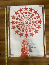 Poster soviet propaganda for sale  Spokane