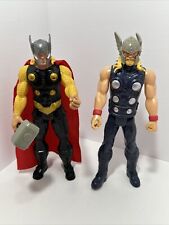 "Figura de acción de Marvel Comics 2013/2017 figuras de Thor de 12" ¡CON Thors Hammer! segunda mano  Embacar hacia Mexico
