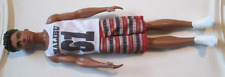 Muñeca Barbie NEGRA AFRICANA KEN Cadera con Cadera Cabello Cónico DWK46 Mattel 2016 MALIBU 61 segunda mano  Embacar hacia Argentina