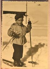 Bambino. sciatore. 1951. usato  Roma