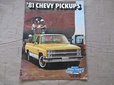 Original 1981 chevy for sale  Hutchinson