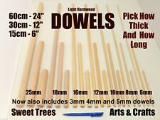 Quality wooden dowels for sale  MARCH