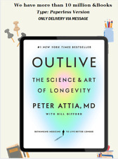 Outlive: The Science and Art of Longevity por Peter Attia MD, Bill Gifford segunda mano  Embacar hacia Argentina