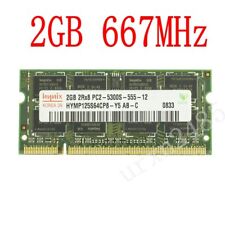 2GB 2Go 2G PC2-5300S DDR2 667MHz SODIMM Laptop Notebook Memoria RAM par Hynix FR comprar usado  Enviando para Brazil