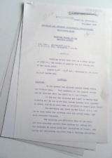 BATTLE OF BRITAIN ~ R.A.F. HANDLING TRIALS ON THE SPITFIRE K-5054 ~ (10 x Pages), used for sale  Shipping to South Africa