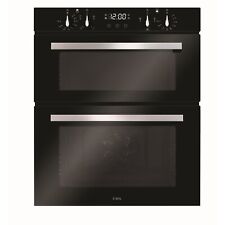 CDA DC741BL Refurbished  60cm Electric Built Under Double Oven Black A2/DC741BL, used for sale  Shipping to South Africa