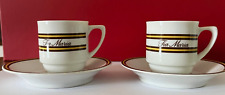 Used, Vintage Tia Maria Porcelain Demitasse Cup and Saucer Set of 2 - Schmidt Brasil for sale  Shipping to South Africa