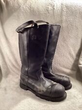 Botas de fogo vintage Weinbrenner Vibram SympaTex couro preto impermeável EUA tamanho 7 D comprar usado  Enviando para Brazil