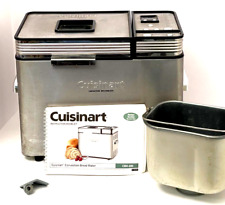 Fabricante de pan por convección Cuisinart CBK200 plata acero inoxidable completo segunda mano  Embacar hacia Mexico