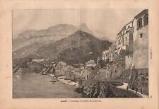 Amalfi veduta panoramica usato  Lecco