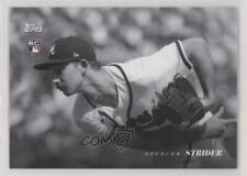 2022 Topps Black & White Spencer Strider #72 Rookie RC, used for sale  Shipping to South Africa