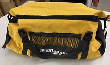 Over Board Waterproof Gear Duffle Large Bag Yellow Black Drybag Boat Beach for sale  Shipping to South Africa