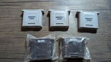 Lote de 5 controles Pak Nintendo 64 N64 cartão de memória testado comprar usado  Enviando para Brazil