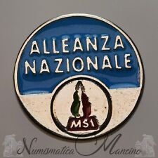 Spilla Alleanza Nazionale Fratelli d'Italia movimento sociale italiano usato  Monte Di Procida