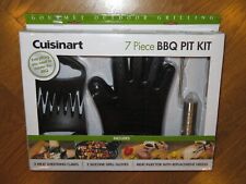 Novo CUISINART 7 Peças Churrasqueira KIT PIT Luvas INJETOR DE CARNE Garras de Trituração comprar usado  Enviando para Brazil