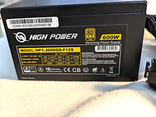 High Power PSU Power Supply 600wW -80 Plus Gold HP1-J600GD-F12S-Pre Owned-Value! for sale  Shipping to South Africa
