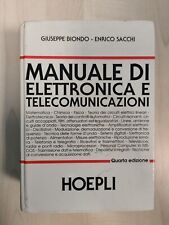 Hoepli manuale elettronica usato  Italia