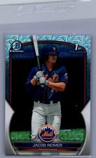 Jacob Reimer 1st Mojo Refractor 2023 Bowman chrome New York Mets, used for sale  Shipping to South Africa