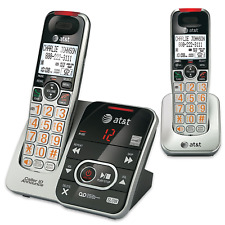 AT&T 2 Handset DECT 6.0 Expandable Cordless Phone w Answering System & Caller ID for sale  Shipping to South Africa
