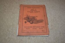 Parts catalogue allis for sale  SITTINGBOURNE