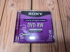Usado, 9 mini discos Sony Handycam DVD+RW 1.4GB 30 min lado único usados em ótimo estado comprar usado  Enviando para Brazil
