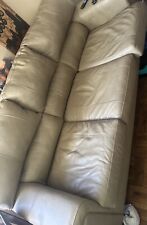 beige leather living room set for sale  Upper Darby
